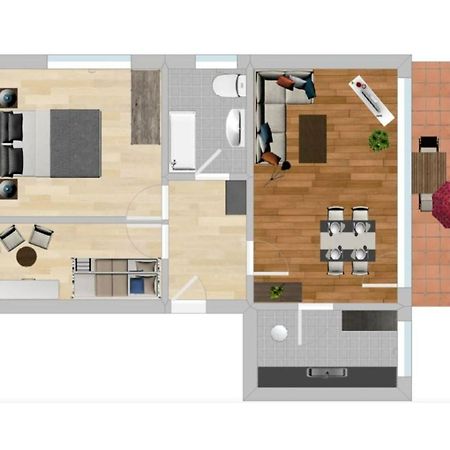 Ferienwohnung Wilde7 Seebach Exterior foto
