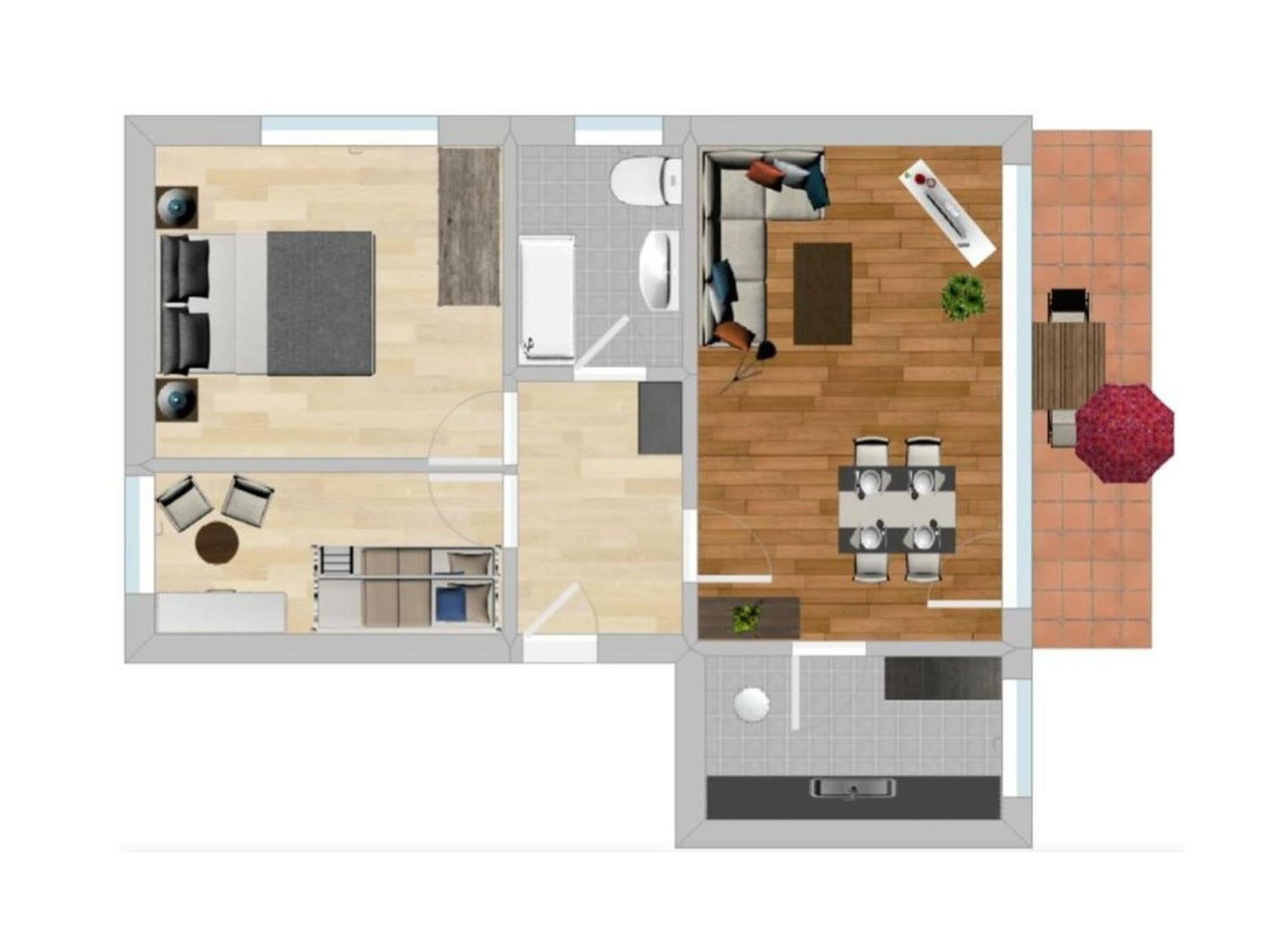 Ferienwohnung Wilde7 Seebach Exterior foto